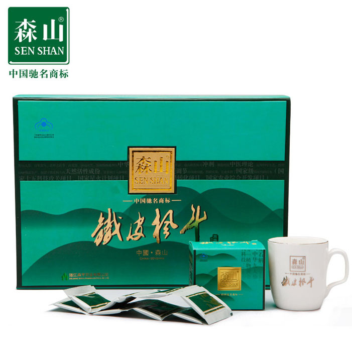 森山铁皮枫斗冲剂(精品礼盒装)3g*8包*5小盒