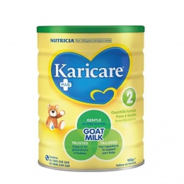 保税区直发 新西兰Karicare可瑞康婴儿羊奶粉2段（6-12个月宝宝）900g