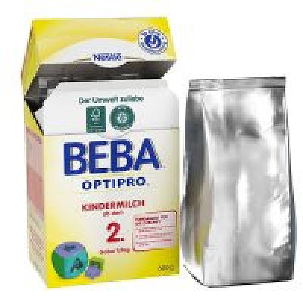 保税区直发 德国Nestl�雀巢BEBA贝巴成长奶粉2+段（2岁以上）600g
