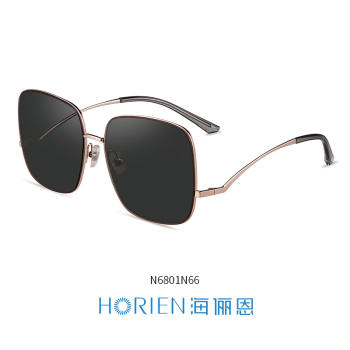 海俪恩2020款炫彩大框时尚太阳眼镜明星同款墨镜68010 