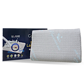 CaldiceKris玻尿酸量子泉養顏乳膠枕CK-J1410高級灰