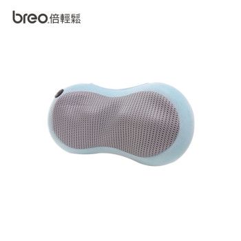 倍輕松（breo）頸部腰部按摩器腰枕頸枕可車載按摩BM18010 