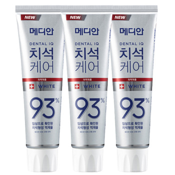 韩国MEDIAN麦迪安美迪安93%牙膏（白）120g*6