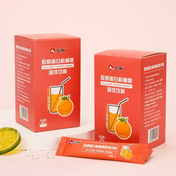 仁和膠原蛋白粉柳橙固體飲3g*20袋*2盒