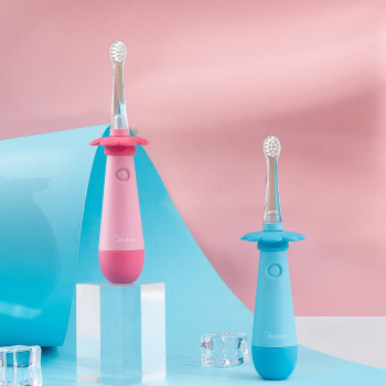美的电动牙刷儿童牙刷 蓝色/粉色0 