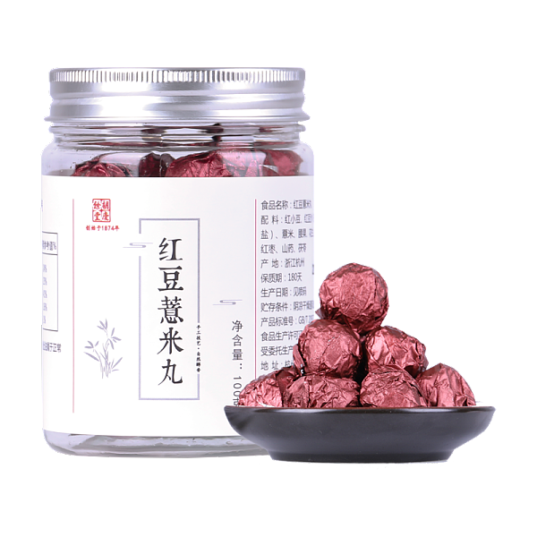 胡慶余堂紅豆薏米丸100g