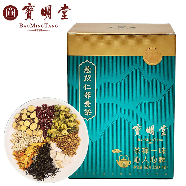 寶明堂薏苡仁蕎麥茶168g