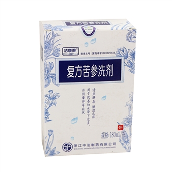 潔康雅 複方苦參洗劑 180ml