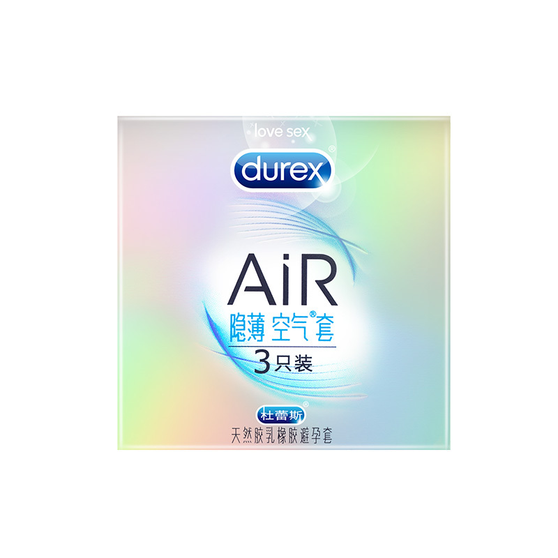杜蕾斯air至薄幻隐装隐薄空气套避孕套3只*2盒