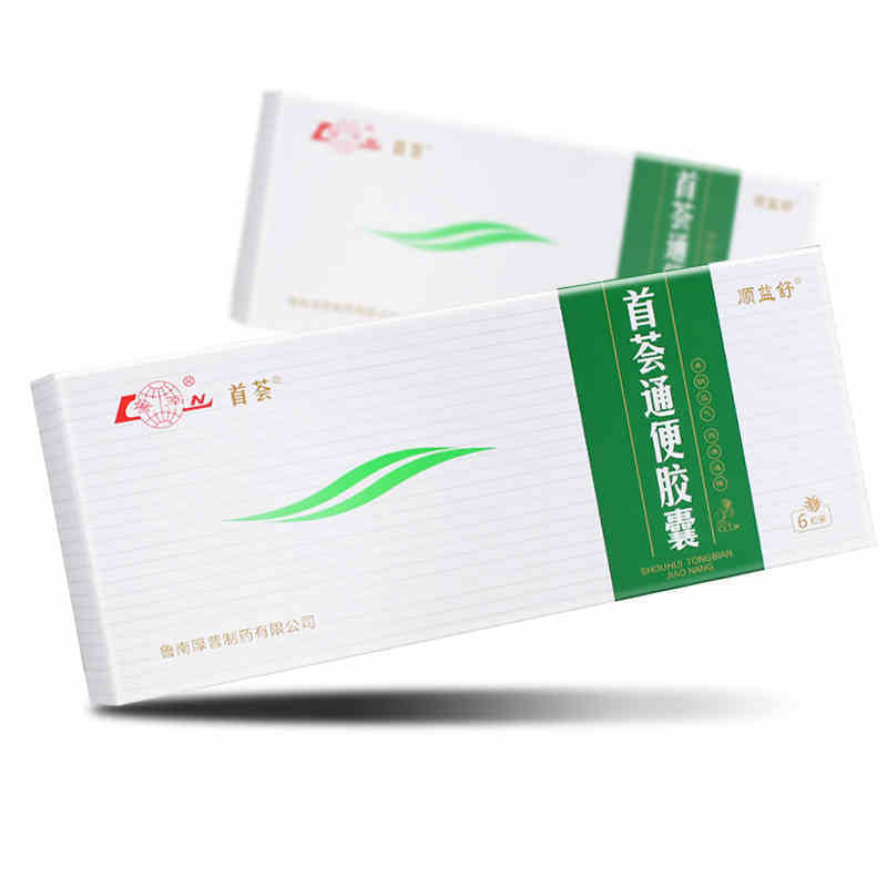 顺益舒首荟通便胶囊0.35g*6粒